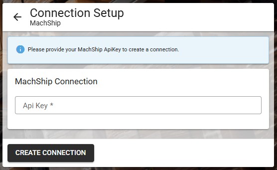 Integration, MachShip, Create Connection.jpg