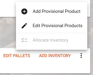 Provisional Product, action menu.jpeg