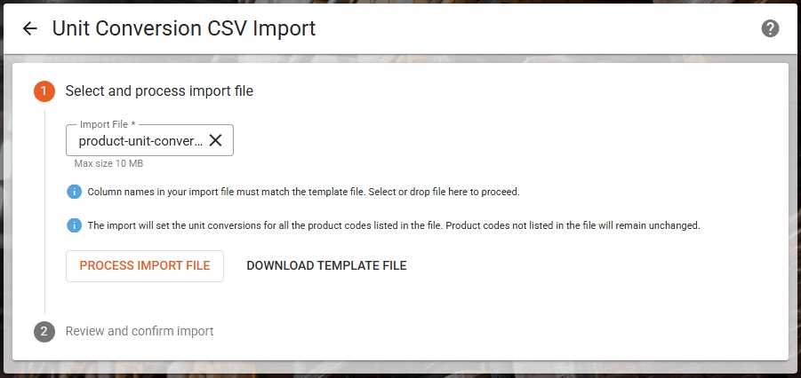 Import unit conversions file upload.jpeg