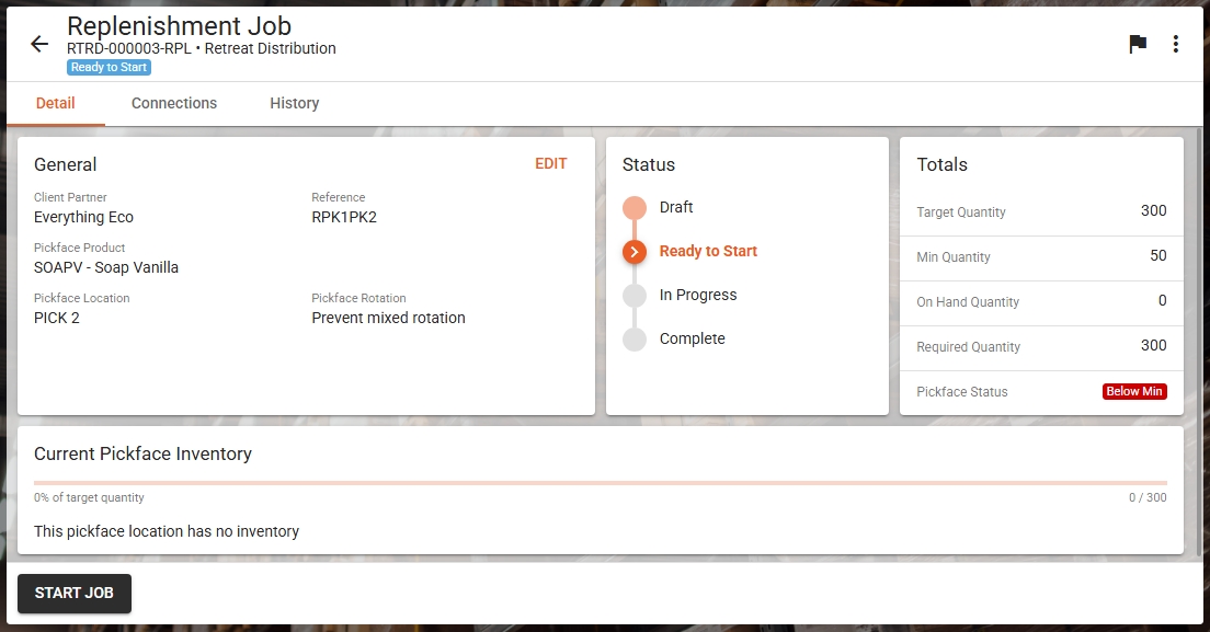 pickface replenishment job pending.jpeg